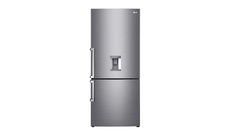 Front view of 450L Bottom Mount Fridge With 4½ Star Energy Rating GB-W450UPLX